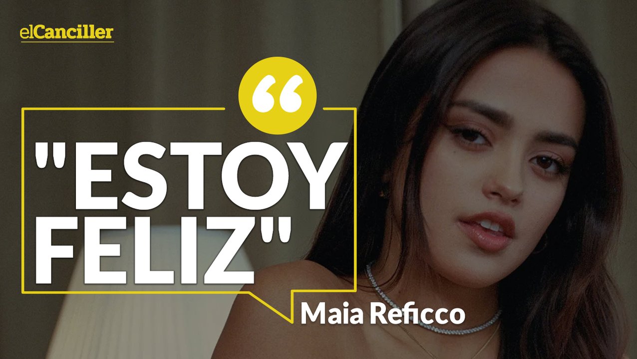 En medio de los rumores sobre una reconciliación con Colapinto, Maia Reficco se negó a hablar de su "vida amorosa", pero destacó que "el amor y la compañía", "a través de los amigos, la familia o la pareja", "no hacen más que mejorar la vida".