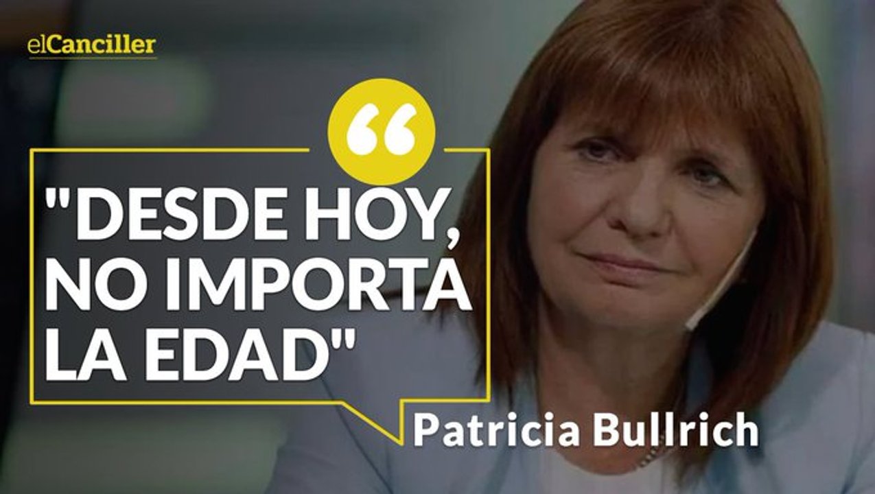 "Si delinquís, la pagás": Bullrich celebró que entró en vigencia el Régimen Penal Juvenil, afirmó que se terminó la "excusa" de los "delincuentes menores", que "tuvieron impunidad", y afirmó que "el que roba, mata o lastima", ahora "responde por lo que hace".