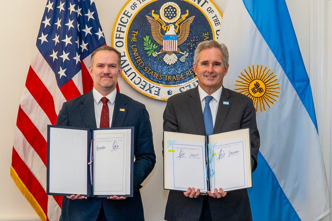 Quirno firmó en Washington un protocolo que facilita el tratamiento del acuerdo con EEUU en el Congreso